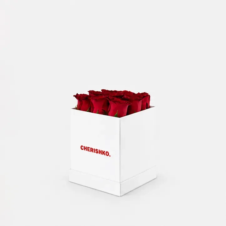 Box de 9 fleurs naturelles